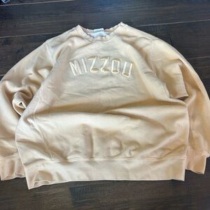 Mizzou Tan Sweatshirt